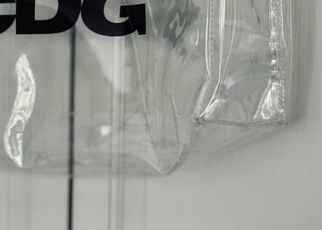 comme des garçons cdg clear bag