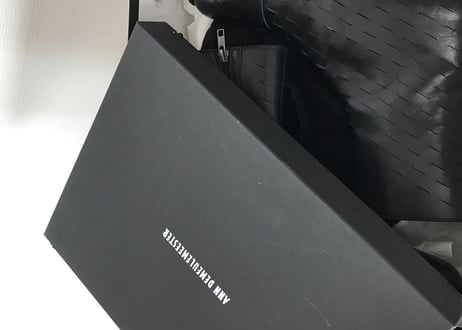 2019ss ann demeulemeester leather boots 41 dead stock