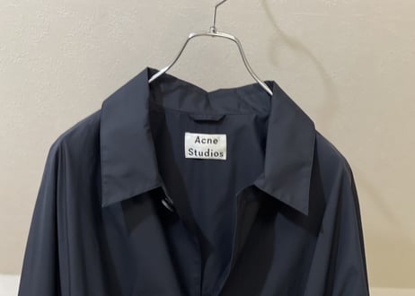 acne studios nylon trench coat