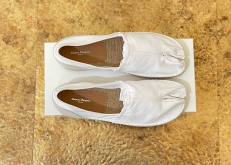 maison margiela tabi shose white 42 dead stock