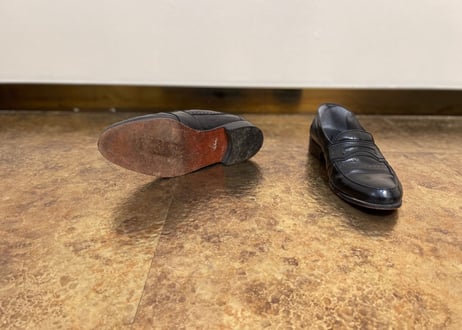 yves saint laurent leathr loafer