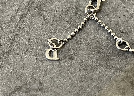 80-90s christian dior silver bracelet"A"
