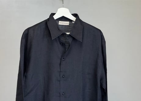 emporio armani overt size rinen shirt