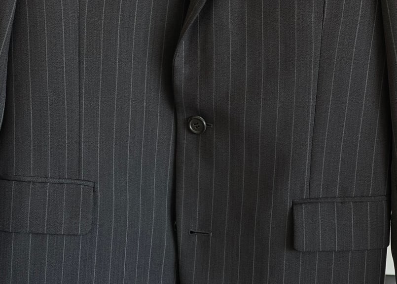 LOEWE Gold Button Stripe Tailored Jacket