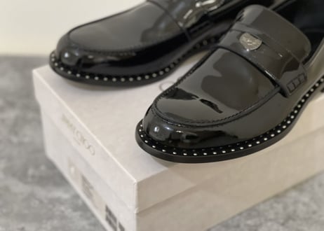 jimmy choo 2021ss leather loafer dead stock