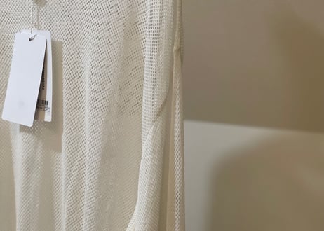 maison margiela 2020ss over size mesh knit dead stock
