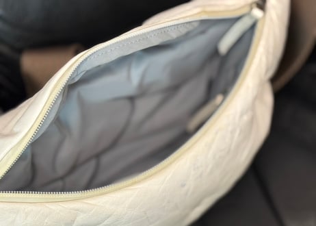 maison margiela glam slam leather shoulder bag