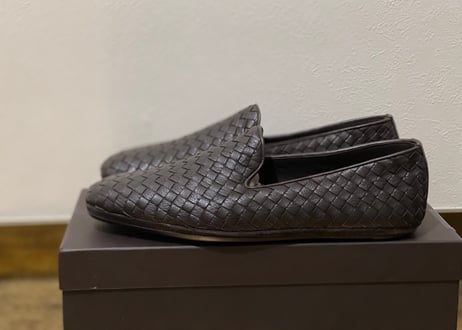 bottega veneta intrecciato loafar dead stock 43 half