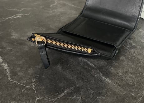maison margiela glam slam leather wallet