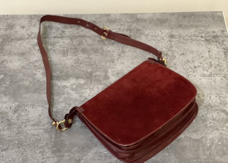 cartier leather bag