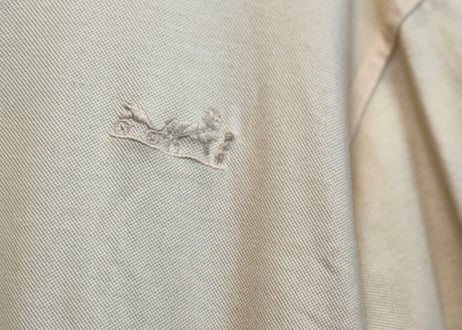 hermes "Le Duc logo" polo shirt light yellow