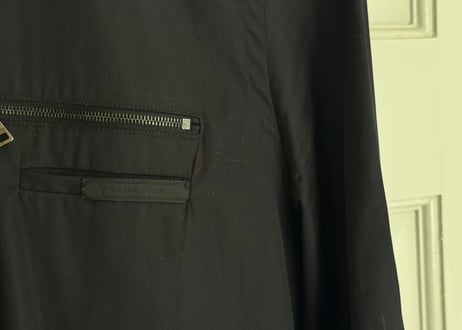 prada logo shirt jacket