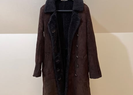 jilsander mouton leather coat