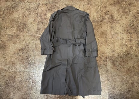 yves saint laurent double trench coat