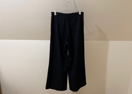 ys summer wool wide pants