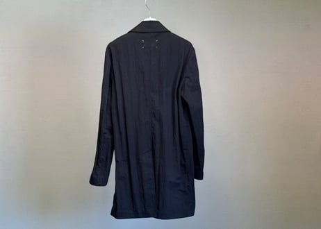 maison margiela pleats coat