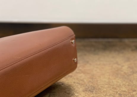 salvatore ferragamo gancino leather bag