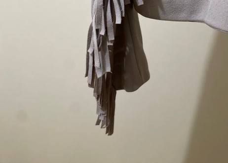 mm6 maison margiela 2020aw fringe jacket dead stock