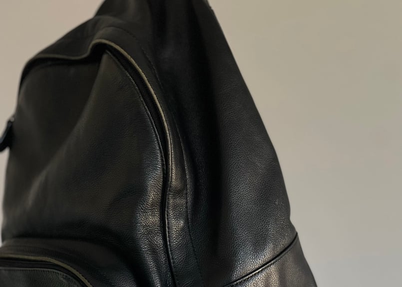 coach leather back pack | weekend tokyo