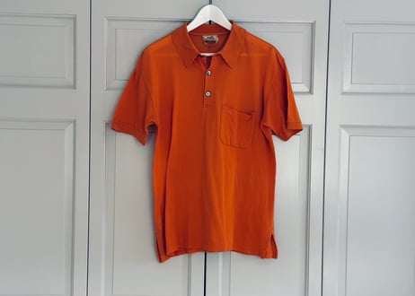 hermes H logo polo shirt