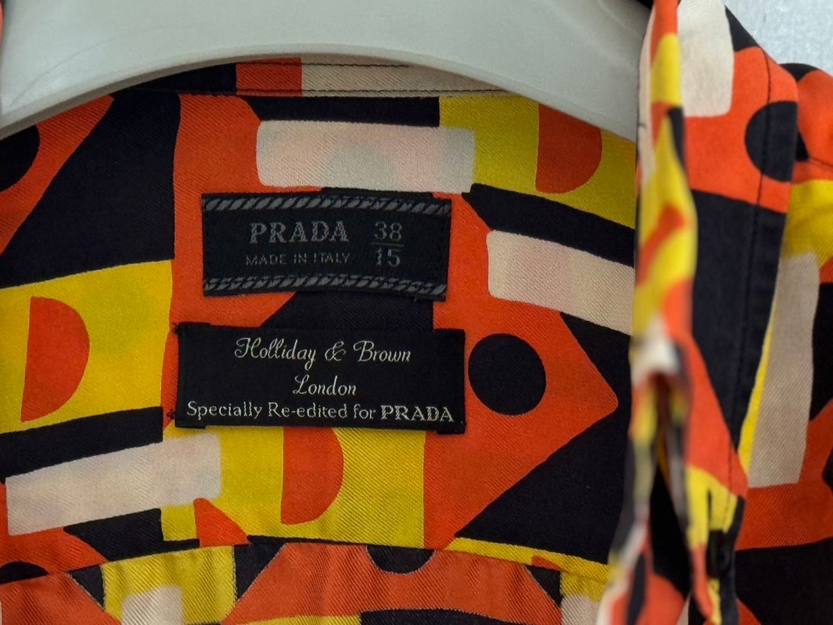 prada × holliday & brown silk shirt | weekend t prada × holliday & brown silk shirt | weekend t