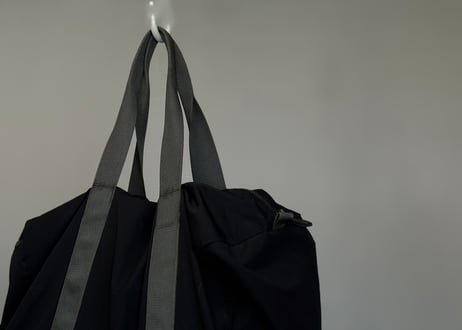 90-00s prada sports nylon bag black