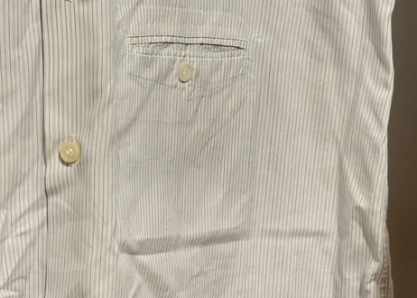 prada stripe pocket shirt