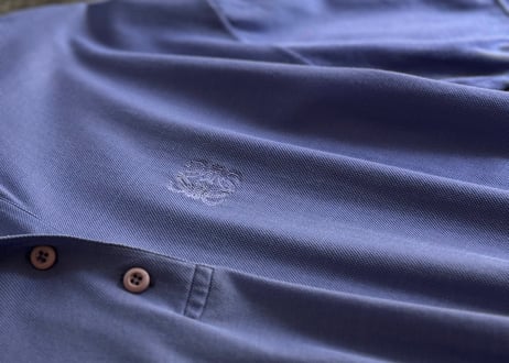 loewe anagram logo polo shirt