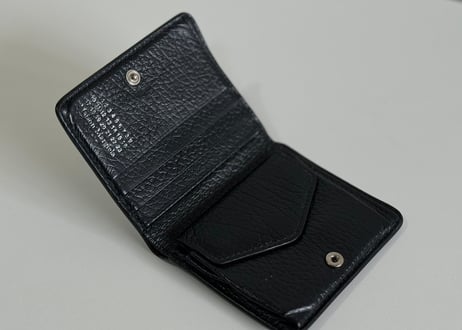 maison margiela leather wallet