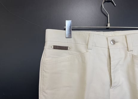 hermes summer corduroy pants white