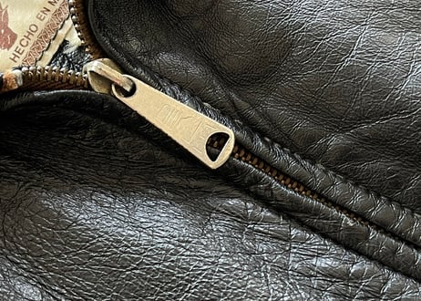90's leather jacket