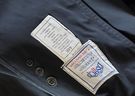 double black trench coat
