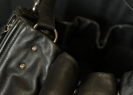 saint laurent leather bag