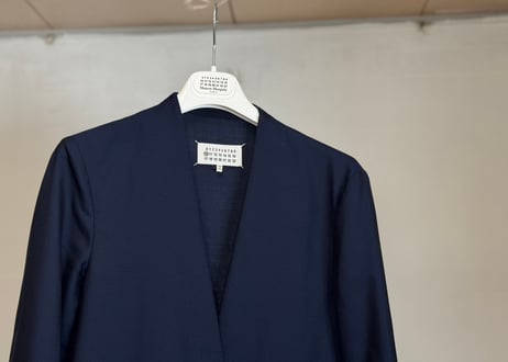 maison margiela collarless jacket