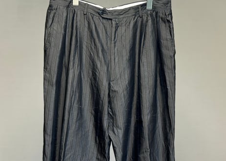 80s yves saint laurent silk double set up suit