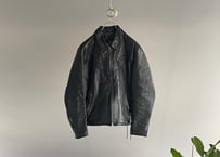 80's leather blouson made in USA