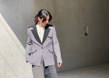 pacp rabamme 2021ss wide lapel jacket dead stock
