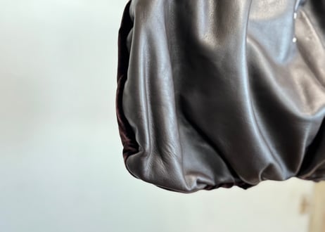 maison margiela "ここのえ最終期" leather chain shoulder bag