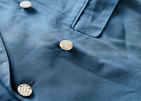 lanvin double green set up suit