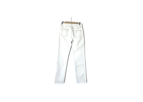 2019ss maison margiela bleach denim dead stock