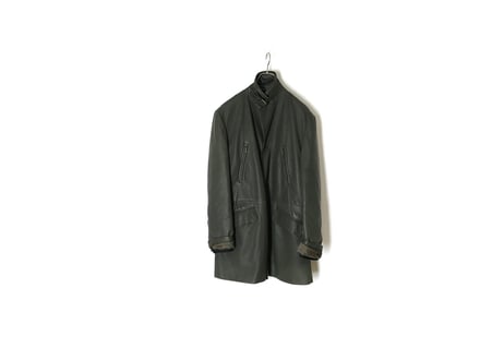 2013aw loewe leather coat