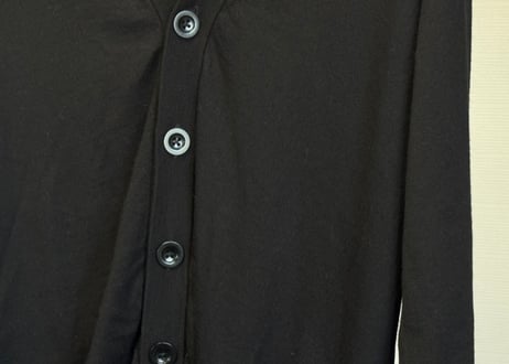 maison margiela black cardigan