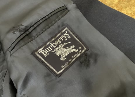 burberry double blazer”made in England”