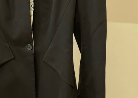 alexander mcqueen"初期”no collar jacket
