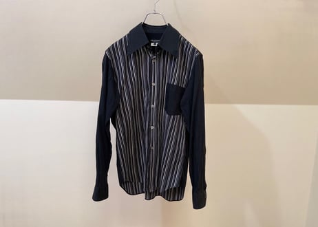comme desgarcons homme AD2014 stripe shirt
