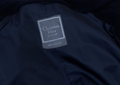 christian dior long coat