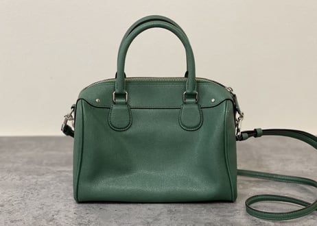 coach mini bag green