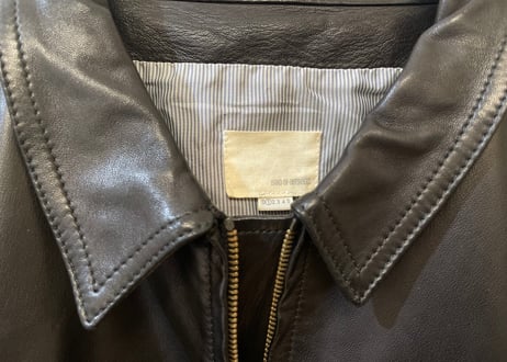 band of outsiders leather jacket