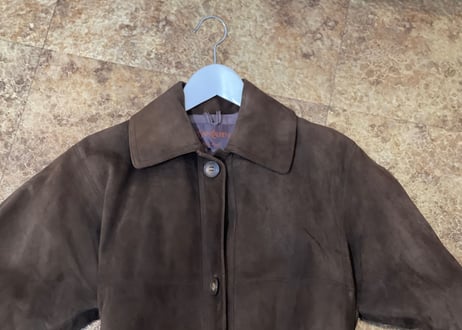 saint laurent leather coat