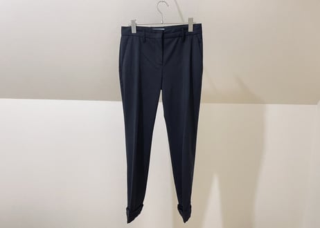prada logo trousers